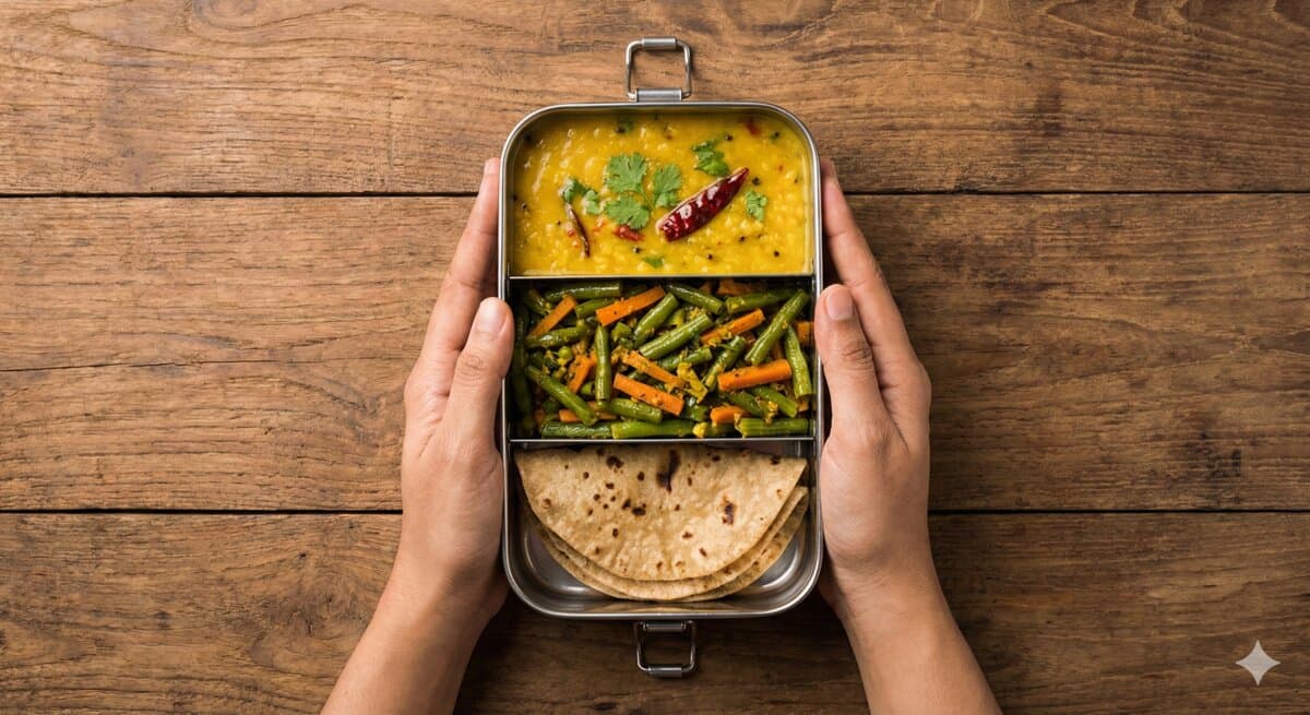 DabbaLicious kitchen and food preparation